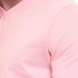 Andora Basic Standard Fit V-Neck T-Shirt - Rose