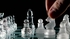 طقم شطرنج كريستال 10" - 32 قطعة - 25×25 سم