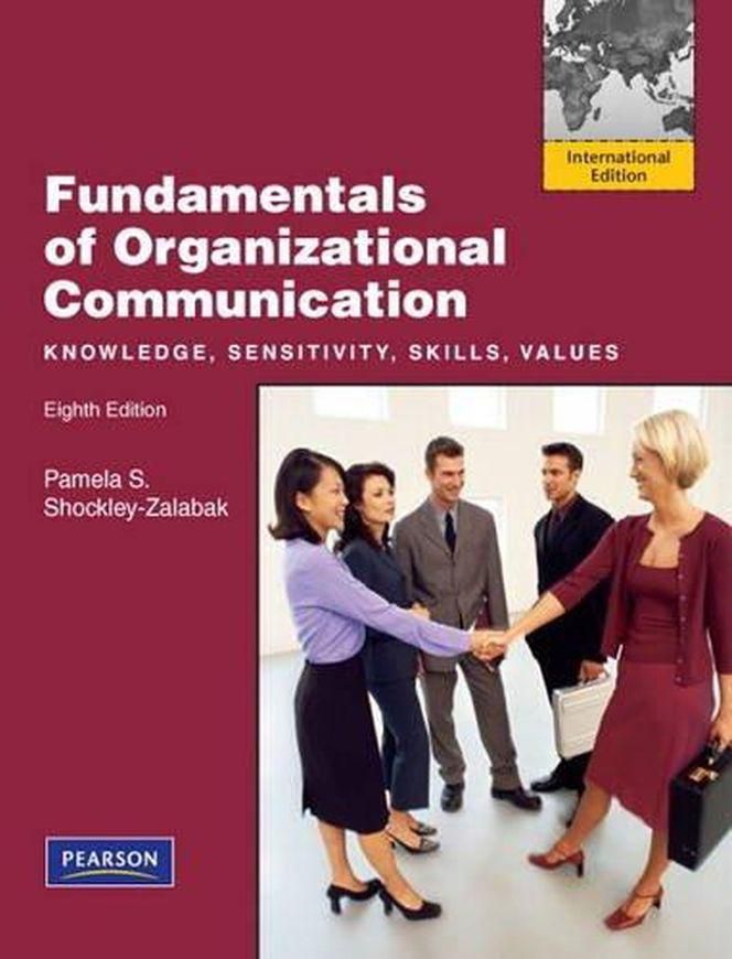 Pearson Fundamentals of Organizational Communication: International Edition ,Ed. :8