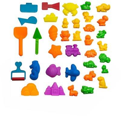 36-Piece Animal Sand Molds And Tools Kit