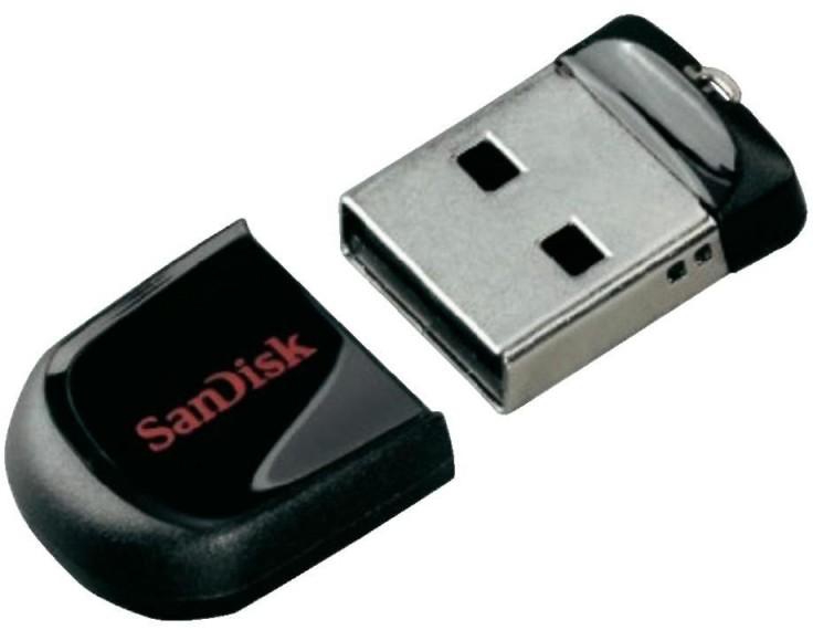 SanDisk Cruzer Fit, USB Flash Drive, 32 GB, Black