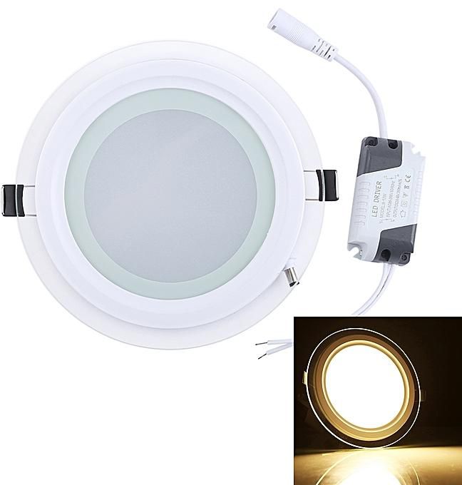 Generic 12W White LED Round Panel Light, Luminous Flux: 960lm, Diameter: 16cm