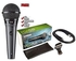 Shure PGA58-XLR Cardioid Dynamic Vocal Microphone With Cable.