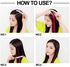 4 Pieces Women's Wig With Clip Color Hair Piece One Card Type Hair Extension Women's Accessory