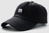 Letter M Embroidered Adjustable Sports Outdoor Sunscreen Baseball Cap