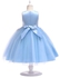 Princess Flower Sleeveless Maxi Dress Blue/Pink