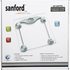 Sanford SF1507PS Glass Electronic Personal Scale, Silver