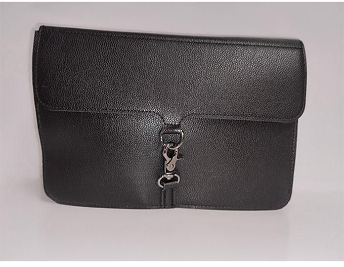 Miniso Crossbody Bag With Snap Hook - Black