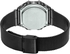 Casio A168WEMB-1BDF Unisex Black Stainless Steel Mesh Bracelet Watch