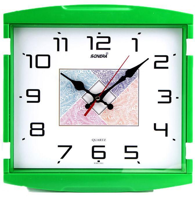 Sonera Analog Wall Clock - Green