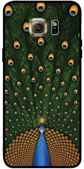 Protective Case Cover For Samsung Galaxy S6 Edge Smart Series Printed Protective Case Cover for Samsung S6 Edge Peacock