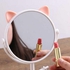 Makeup Mirror With Cosmetic Storage Base
