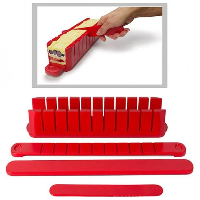 Sweethomeplanet Creative Stack-Able Appetizer Maker (Red)