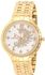 Junior Klein Women Pearl White Dial 22K Gold Plated Steel Band Casual Watch  JK1060