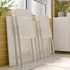 TORPARÖ Table, outdoor - white/foldable 130x74 cm