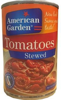 American Garden Stewed Tomatoes - 411 g