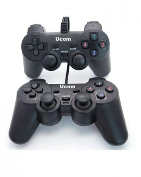 UCOM Double Dual Shock Pc GamePad - Black
