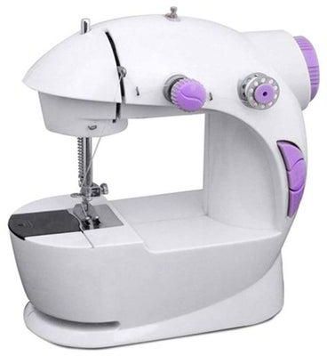 Portable Mini Sewing Machine HHE-7751 White/Purple
