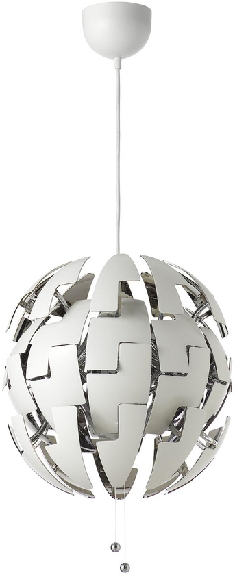 IKEA PS 2014 مصباح معلّق - أبيض/لون-فضي 35 سم
