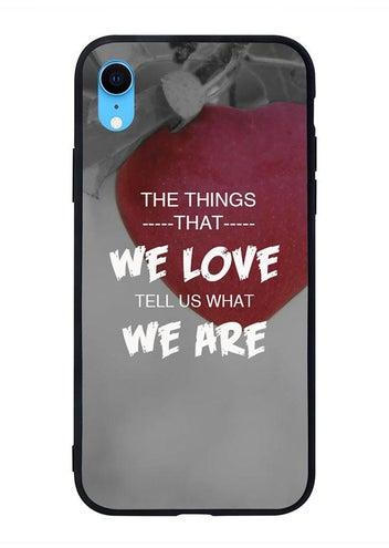 Skin Case Cover -for Apple iPhone XR We Love We Love