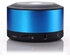 BS-N-8 - Mini Speaker For Mobiles & Tablet , Bluetooth or Audio Cable - Blue