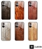 Protective Case Cover For Honor 50 Wood Grain Glass Protective Case