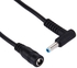 Generic 4.5 x 3.0mm Bent Male to 5.5 x 2.1mm Female Interfaces Power Adapter Cable for Laptop Notebook, Length: 10cm