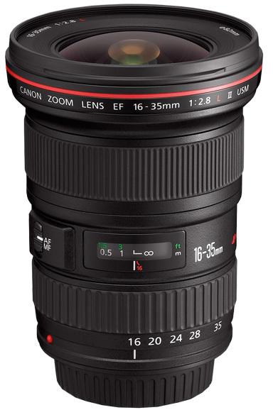 Canon EF 16-35mm 1:2.8 L II USM Wide Angle Zoom Lens