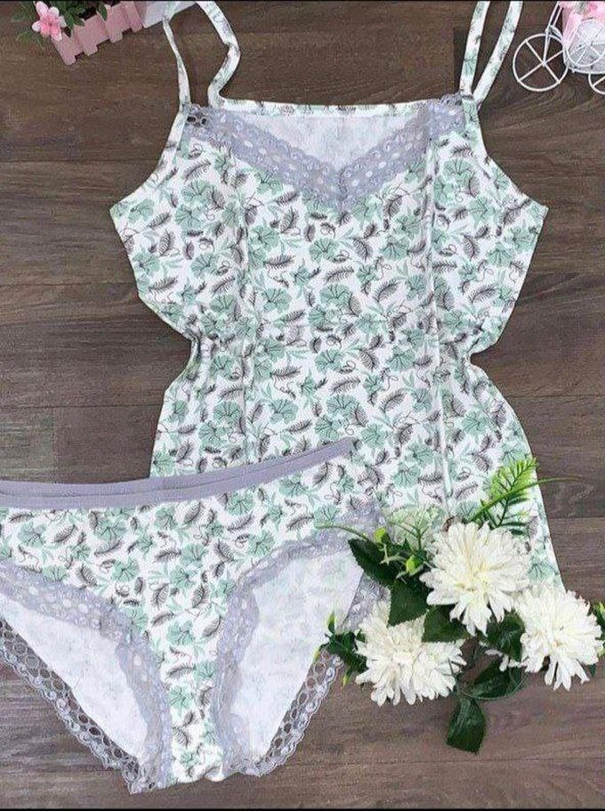 Two-piece Lace Set, One Size