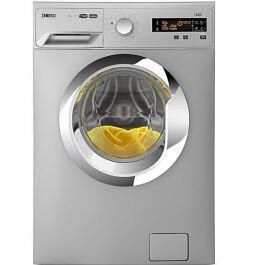 Zanussi Front Loading Digital Washing Machine, 8KG, Silver - ZWF81251SX