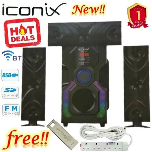 OFFER Iconix 3.1 Sub Woofer System+ Free 8GB Flash + 4 Way Ext Speaker Systems