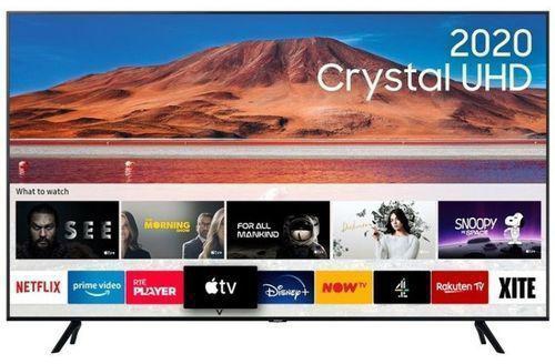 Samsung 65 Inch Crystal UHD Smart 2020 Certified HDR+ LED TV