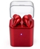Fantime Apple iPhone 6Plus/6SPlus True Wireless Bluetooth Earbuds in Red