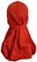 Fashion Stretchy Durag Do Rag Cap Wrap - Red