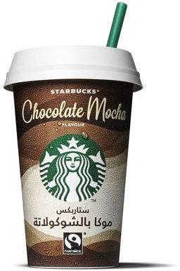 ستاربكس موكا بالشوكلاتة ٢٢٠ مل – مزيج من الحليب و قهوة ستاربكس بنكهة الشوكلاتة الغنية