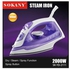 Steam Iron (Steam /Dry/Spray /Automatic Cleaning ) 2000w "Purple"