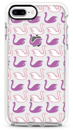 Protective Case Cover For Apple iPhone 8 Plus Swan Story