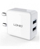 LDNIO Dual USB Port Home Charger 2.4A - White