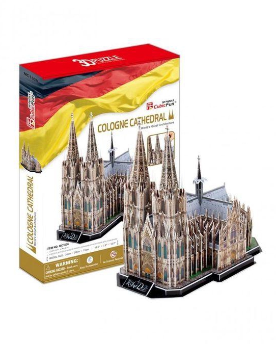 CubicFun Cologne Cathedral Puzzle - 179 Pcs