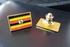 Fashion Uganda Lapel Pin Badge