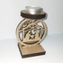 Christmas Candle Holder - The Nativity - White Tealight Candle