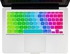 Kuzy Keyboard New Rainbow Silicone Case for Macbook Pro 13