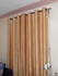 Beige Curtains 2Pc (2M Each) + FREE SHEER