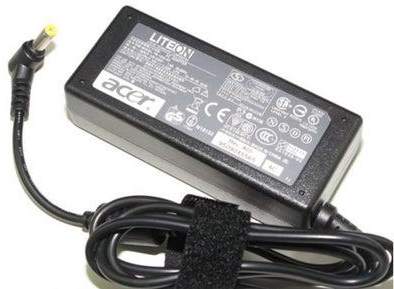 Laptop Charger With Power Cable For ACER Travelmate 430 Black