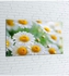 Decorative Canvas Painting White/Green/Yellow 90x60centimeter