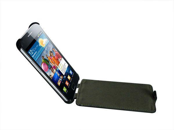 Samsung Galaxy SII Leather Flip Aromor Case Cover