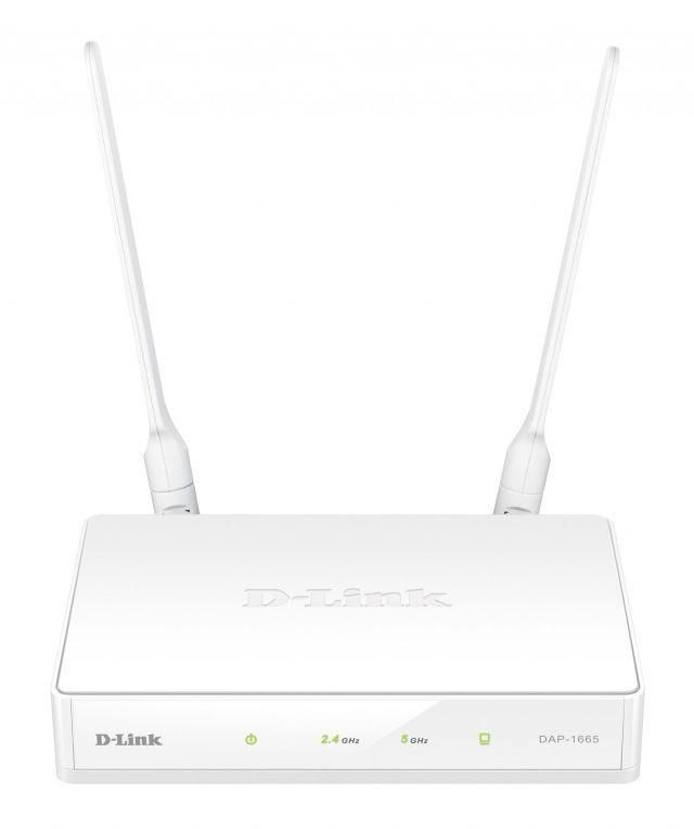 D-Link DAP-1665 Wireless AC1200 Dual Band Access Point Router - UK Power