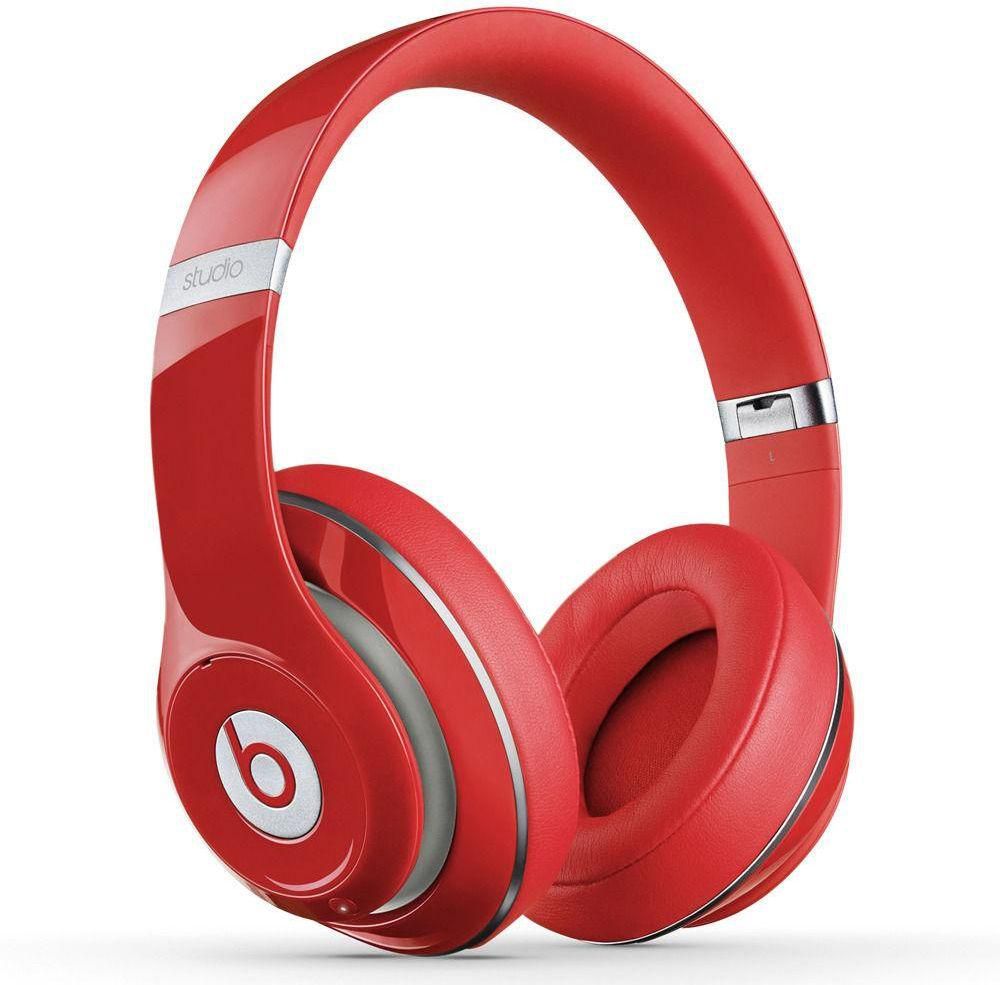 Beats Studio Over the Ear Headset, Red MH7V2B/A