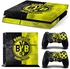 Borussia Dortmund Skin Sticker for Sony Playstation 4 and Remote Controllers