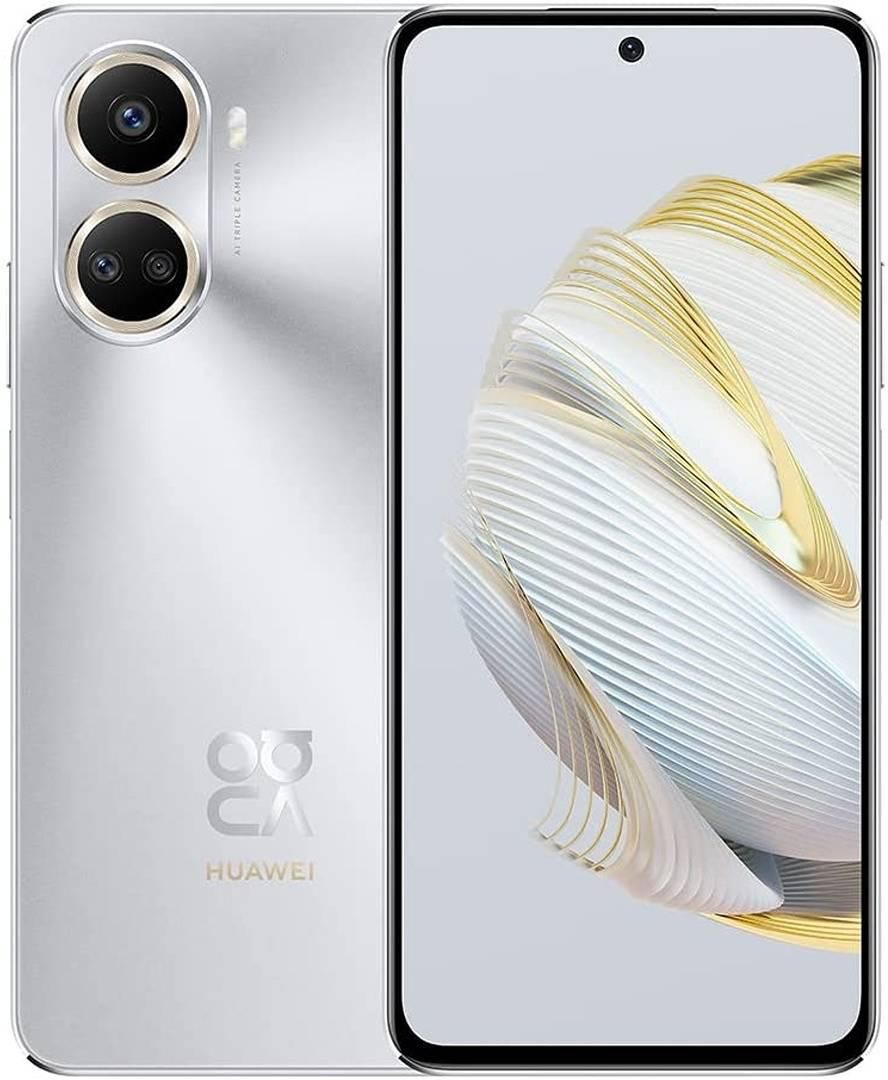 HUAWEI Nova 10 SE Dual SIM Smartphone, 6.67" OLED Display, 8GB RAM 256GB Storage, 4G LTE Network, 108 MP, 8 MP, 2 MP / 16 MP Camera, 4500mAh Battery, ME Version, Starry Silver | N53356423A
